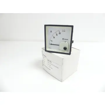 Produktfoto 1 von celsa EQ 72n Analog-Messgerät Range 20A 0…20A SN: 2002010698 -ungebraucht!-