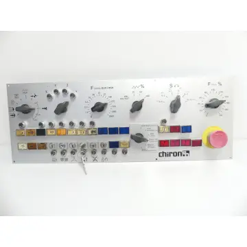 Produktfoto 1 von Chiron Maschinensteuertafel mit 2 Schlüssel -Halterungsringe gebrochen-