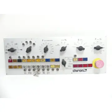 Produktfoto 1 von Chiron Maschinensteuertafel mit 2 Schlüssel Länge 520 mm Breite 190 mm