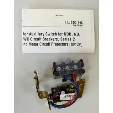 Cutler-Hammer A1X5LTK Aux. Switch for Series C Type N-Breaker - ungebraucht!