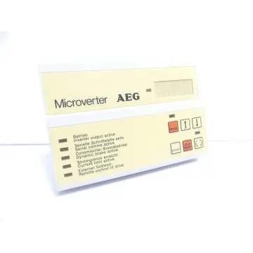 Produktfoto 1 von AEG Microverter DCN 93400 Bedienfeld SN: 520386