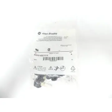 Produktfoto 1 von Allen Bradley 800FP-KM2101R Wahlschalter + 2x Schlüssel - ungebraucht! -