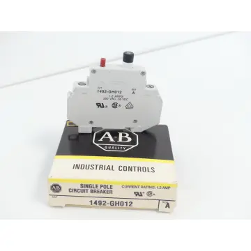 Produktfoto 1 von Allen Bradley 1492-GH012 Schutzschalter Serie A - ungebraucht! -