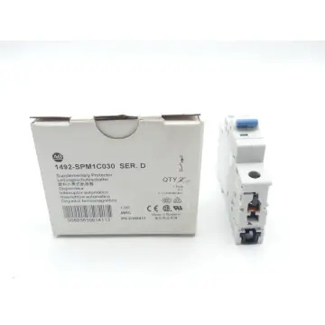 Produktfoto 1 von Allen Bradley 1492-SPM1C030 Leistungsschutzschalter C 3 A Serie D -ungebraucht-