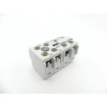 Produktfoto 1 von Allen Bradley 195-MA40 Hilfsschalterblock Serie A