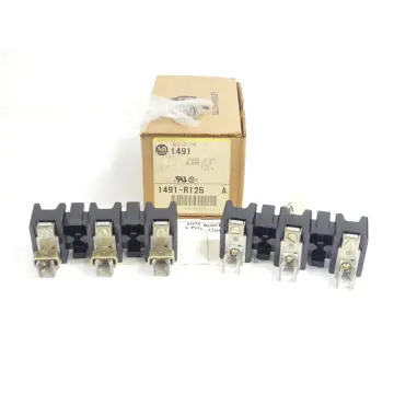 Produktfoto 1 von Allen Bradley CAT 1491-R125 Sicherungsblock 30 AMPS - 250V max. Serie A ungebraucht