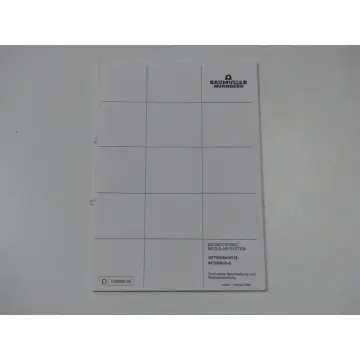 Produktfoto 1 von Baumüller Baumotronic Modular System Optionskarte Interbus-S Technische Beschreibung und Betriebsanleitung