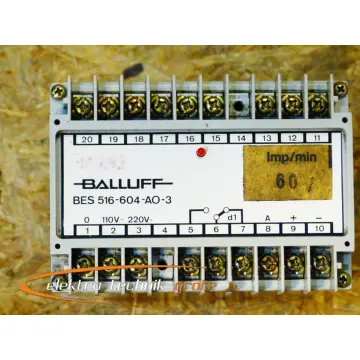 Produktfoto 1 von Balluff BES 516-604-AO-3 Drehzahlkontrolle - gebraucht -