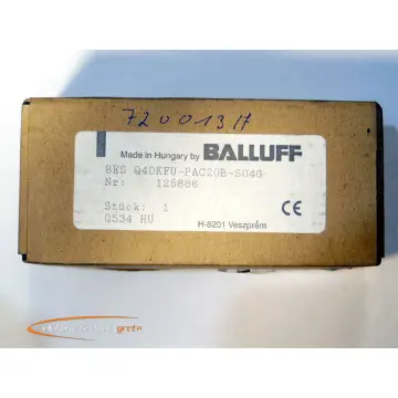 Produktfoto 1 von Balluff BES Q40KFU-PAC20B-S04G Induktiver Sensor - ungebraucht! -