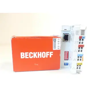 Produktfoto 1 von Beckhoff BK9050 I/O Series Ethernet Coupler 24V DC SN 0318B3050000 ungebraucht