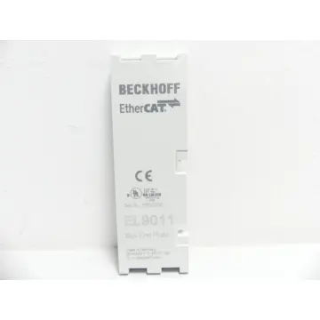 Produktfoto 1 von Beckhoff Ether CAT. EL9011 Bus End Plate Abschlußdeckel SN: 51150000