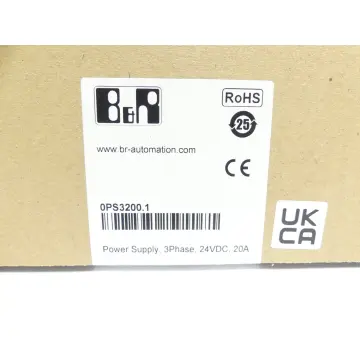 Produktfoto 1 von B&R 0PS3200.1 / PS3200 Power Supply SN: AF651013299 -ungebraucht!-