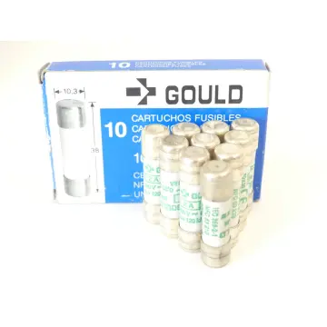 Produktfoto 1 von GOULD 16513 Sicherung 10x38 2A 500V~ 0,20W 120 kA VPE 10 Stück ungebraucht