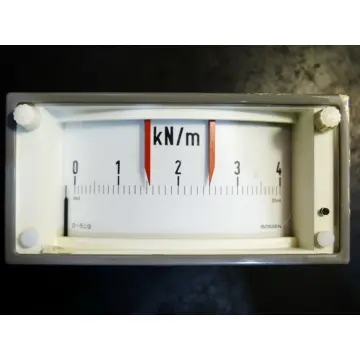 Produktfoto 1 von Gossen Analoganzeige "0-4 kN/m"
