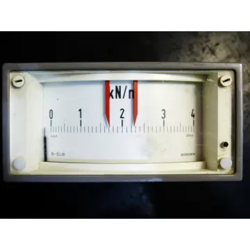 Produktfoto 1 von Gossen Analoganzeige "0-4 kN/m"