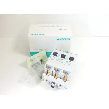Produktfoto 1 von Geyer Hauptsicherungsautomaten 3x SHU E63A - ungebraucht! -