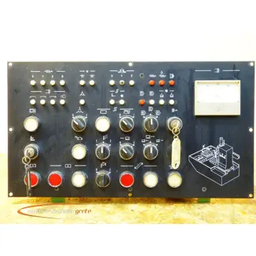 Produktfoto 1 von Gloria Europa Maschinenbedientafel 450 x 250 mm