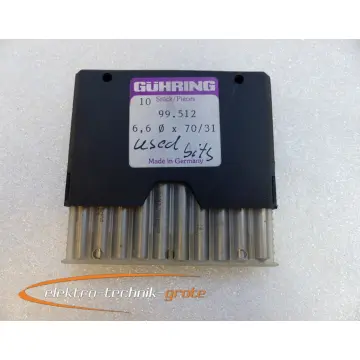 Produktfoto 1 von Gühring ERVX 99.512 6,600 HSS Bohrer VPE 10 Stck
