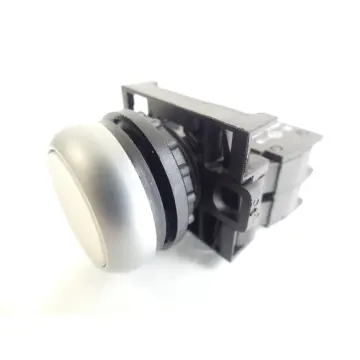 Produktfoto 1 von EATON M22-CK10 + M22-CLED-R Leuchtdrucktaster weiß
