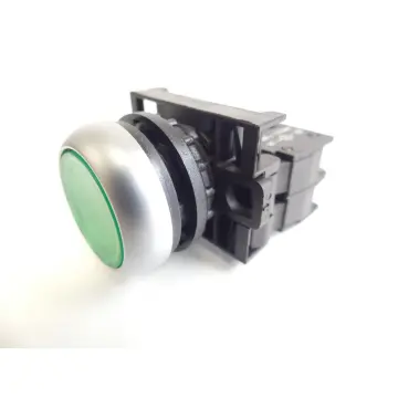 Produktfoto 1 von EATON M22-CK10 + M22-CLED-W Leuchtdrucktaster grün