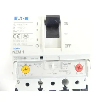 Produktfoto 1 von Eaton NZM 1 Leistungsschalter 690V + Abdeckung