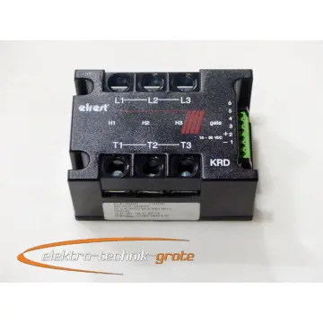 Produktfoto 1 von elrest ElaforceII KRD-25/TR-1200B/DS OC-ELAFORCE II-Solid State Relais, SN:927715