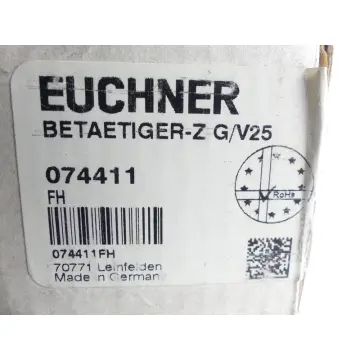 Produktfoto 1 von Euchner Betätiger gerade Z G/V25 / 074411 FH rot - ungebraucht! -