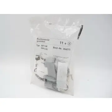 Produktfoto 1 von Euchner SR 11 WF DIN 43651 Buchsenstecker gewinkelt > ungebraucht! <