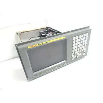 Produktfoto 1 von Fanuc 18-T 9" CRT/MDI A02B-0120-C041 / TAR / A61L-0001-0093 mit D9MM-11A