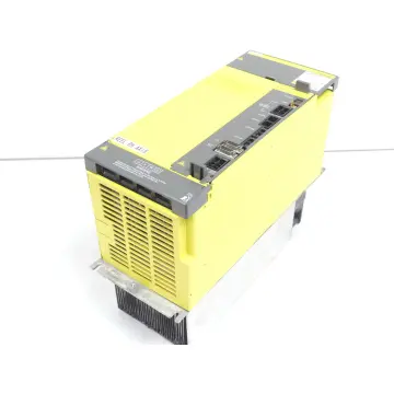 Produktfoto 1 von Fanuc A06B-6127-H106 Verstärker SV 180HV SN V11345968 + 1x Halterung gebrochen
