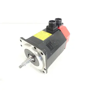 Produktfoto 1 von Fanuc A06B-0123-B077 AC Servo Motor SN: C988C4213 mit Pulsecoder
