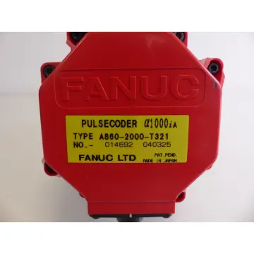 Produktfoto 1 von Fanuc A06B-0215-B700 # 0100Servo Motor SN: C044F1730 + A860-2000-T321 Pulsecoder