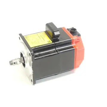 Produktfoto 1 von Fanuc A06B-0218-B000 # 0100 AC Servo Motor SN:C149F0EEF - neuwertig! -