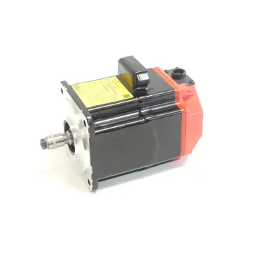 Produktfoto 1 von Fanuc A06B-0218-B000 # 0100 AC Servo Motor SN:C149F0EF1 - neuwertig! -