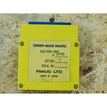 Produktfoto 1 von Fanuc A02B-0099-J553 #0A65 Order Made Macro Module