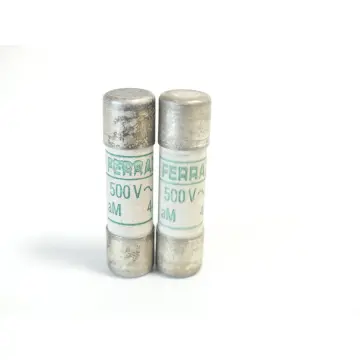 Produktfoto 1 von Ferraz C 63210 Sicherung 10x38 4A 500V~ VPE 2 Stück