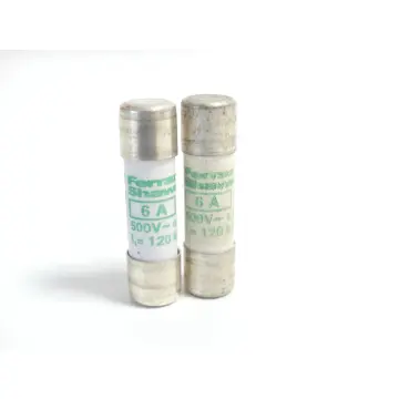 Produktfoto 1 von Ferraz Shawmut F2222208 Sicherung 10x38 6A 500V~ VPE 2 Stück ungebraucht