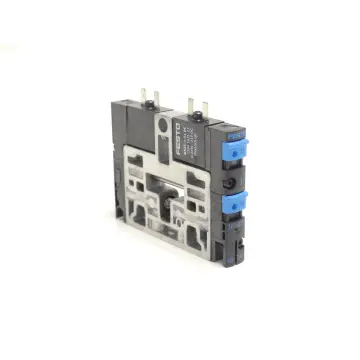 Produktfoto 1 von Festo CPV10-M1H-5JS-M7 Magnetventil 161415 Serie V802 mit 2 x MSZC-3-21 DC