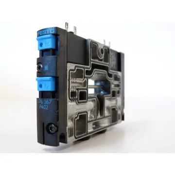 Produktfoto 1 von Festo CPV14-M1H-3OLS-3GLS-1/8 (176067) Magnetventil + 2x MSZC-3-21DC 21VDC