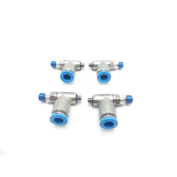 Produktfoto 1 von Festo Drossel-Rückschlagventil Ø 6 mm Gewinde M5 VPE 4 Stk.