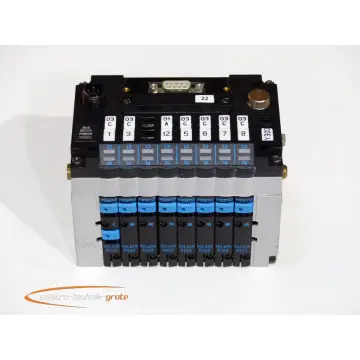 Produktfoto 1 von Festo komplette Ventilinseleinheit mit 8 Magnetventilen und Elektrik-Anschaltung