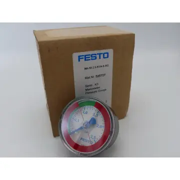 Produktfoto 1 von Festo MA-50-2.5-R1/4-E-RG Manometer 525727 > ungebraucht! <