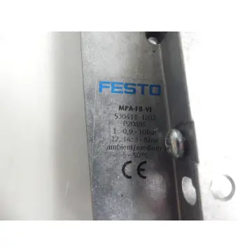 Produktfoto 1 von Festo MPA-FB-VI 530411 J202 P20889 Endplatte