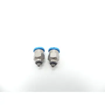 Produktfoto 1 von Festo Steckverschraubung Ø 4 mm Gewinde M3 Länge 15,4 mm VPE 2 Stk.