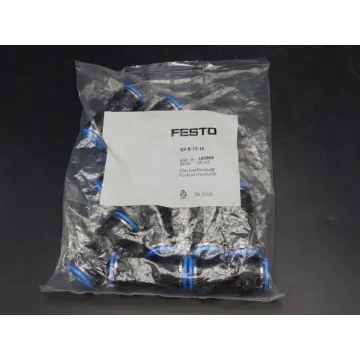 Festo QS-B-12-10 Steckverbindung 130968 VPE 10 Stück > ungebraucht! <