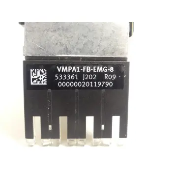 Produktfoto 1 von Festo VMPA1-FB-EMG-8 533361 J202 SN 00000020119790 + 533352 Anschlussplatte