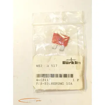 Produktfoto 1 von Flachsicherung 10A / 32V VPE = 5 St. - ungebraucht! -