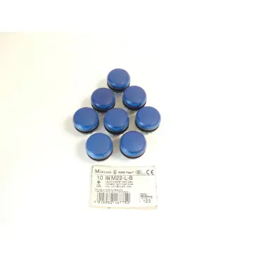 Produktfoto 1 von Klöckner Moeller M22-L-B Leutmelder flach blau VPE 8 St. - ungebraucht! -