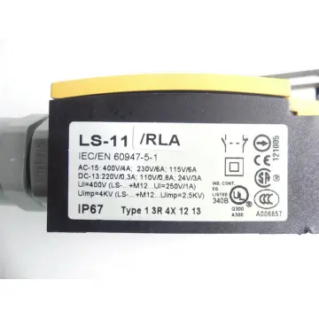 Produktfoto 1 von Klöckner Moeller Positionsschalter mit Verstellrollenhebel LS-11S/RLA 60947-5-1