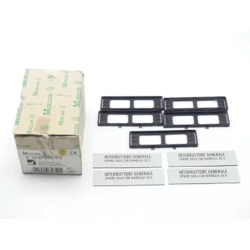 Produktfoto 1 von Klöckner Moeller ZFS68-P3 Zusatzfronschilder VPE 5 Stk. ungebr.